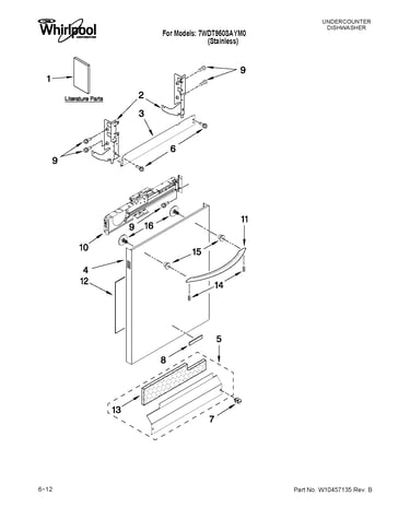 Door and panel parts