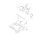 KitchenAid KDRU707VSS04 burner box, gas valves, and switches diagram