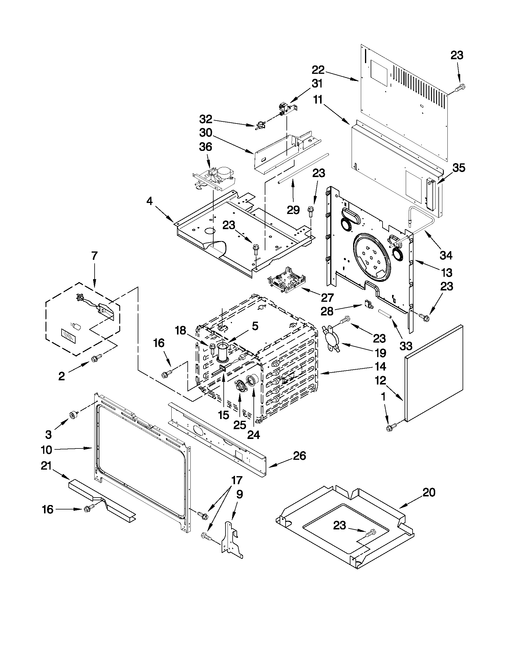 Oven parts