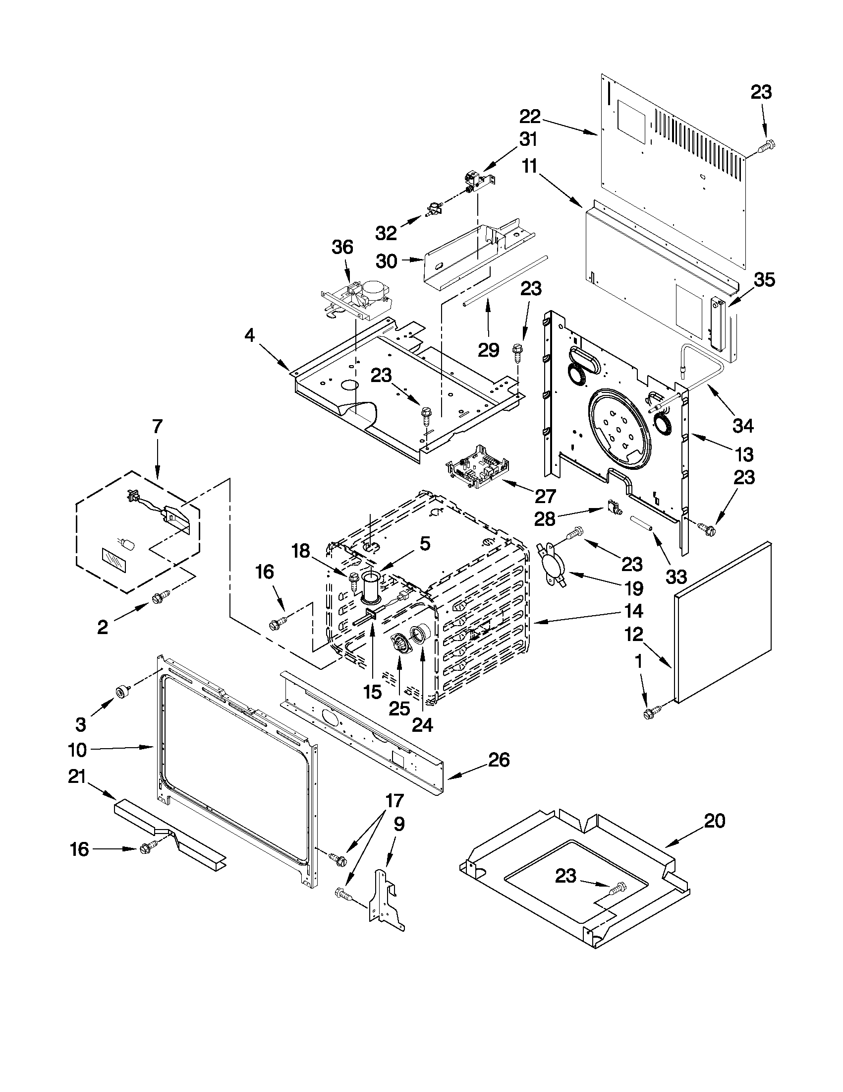 Oven parts
