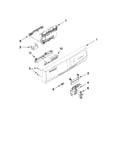 Control panel and latch parts