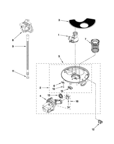 Pump and motor parts