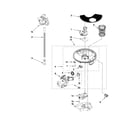 Whirlpool WDF775SAYW0 pump and motor parts diagram