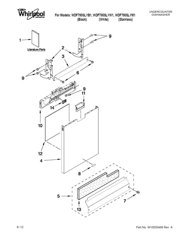 Door and panel parts