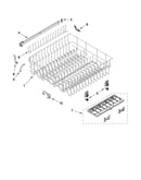 Upper rack and track parts