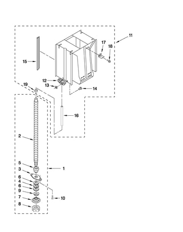 Powerscrew and ram parts