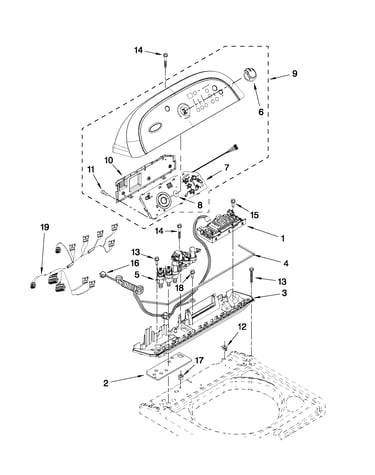 Control panel parts