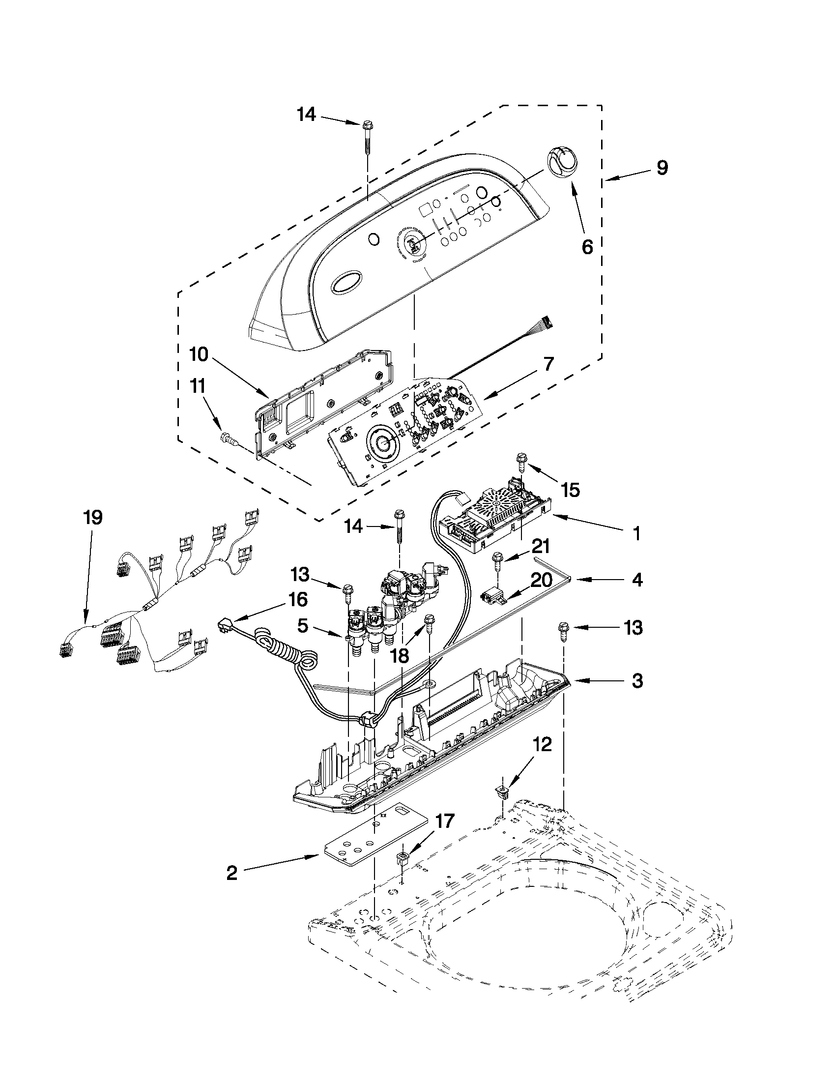 CONTROL PANEL PARTS