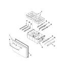 Freezer door parts