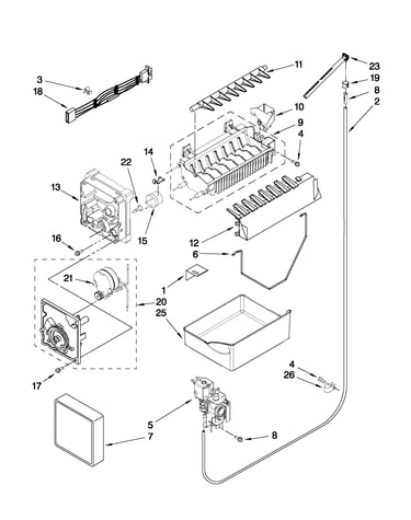 Icemaker parts
