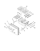Freezer door parts