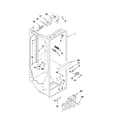 Jenn-Air JCD2595WES00 refrigerator liner parts diagram