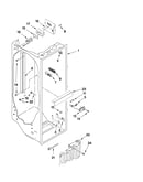 Refrigerator liner parts