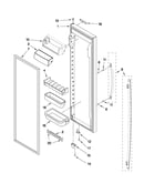 Refrigerator door parts