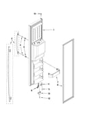Freezer door parts