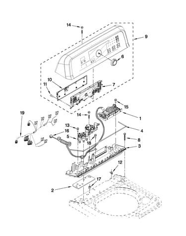 Control panel parts