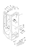 Refrigerator liner parts