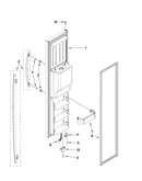 Freezer door parts