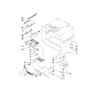 Maytag MFF2258VEA2 freezer liner parts diagram