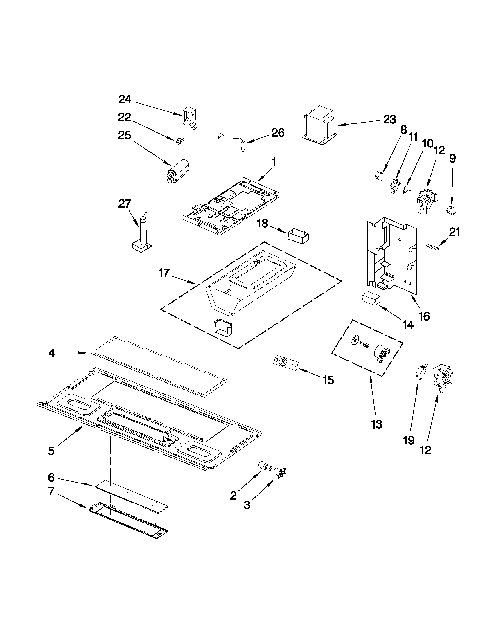 INTERIOR AND VENTILATION PARTS