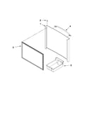 Freezer door parts