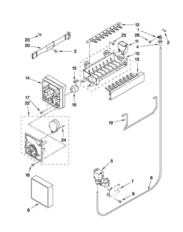 Icemaker parts