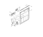 Whirlpool WDF510PAYD2 inner door parts diagram