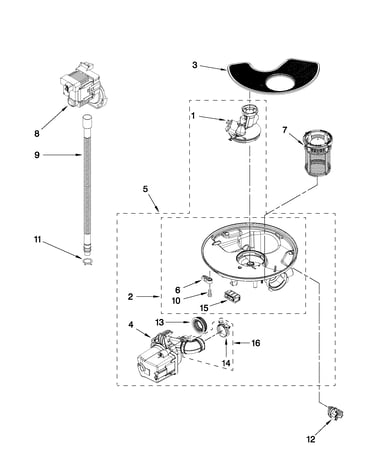 Pump and motor parts