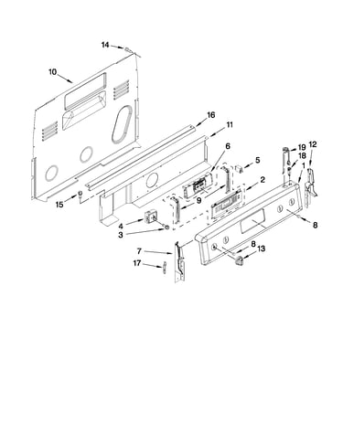 Control panel parts