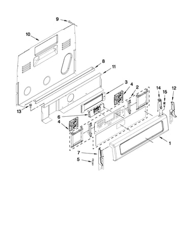 Control panel parts