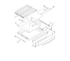 KitchenAid YKERS306BSS0 drawer and rack parts diagram