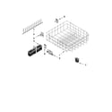 KitchenAid KUDS30IXWH8 lower rack parts diagram