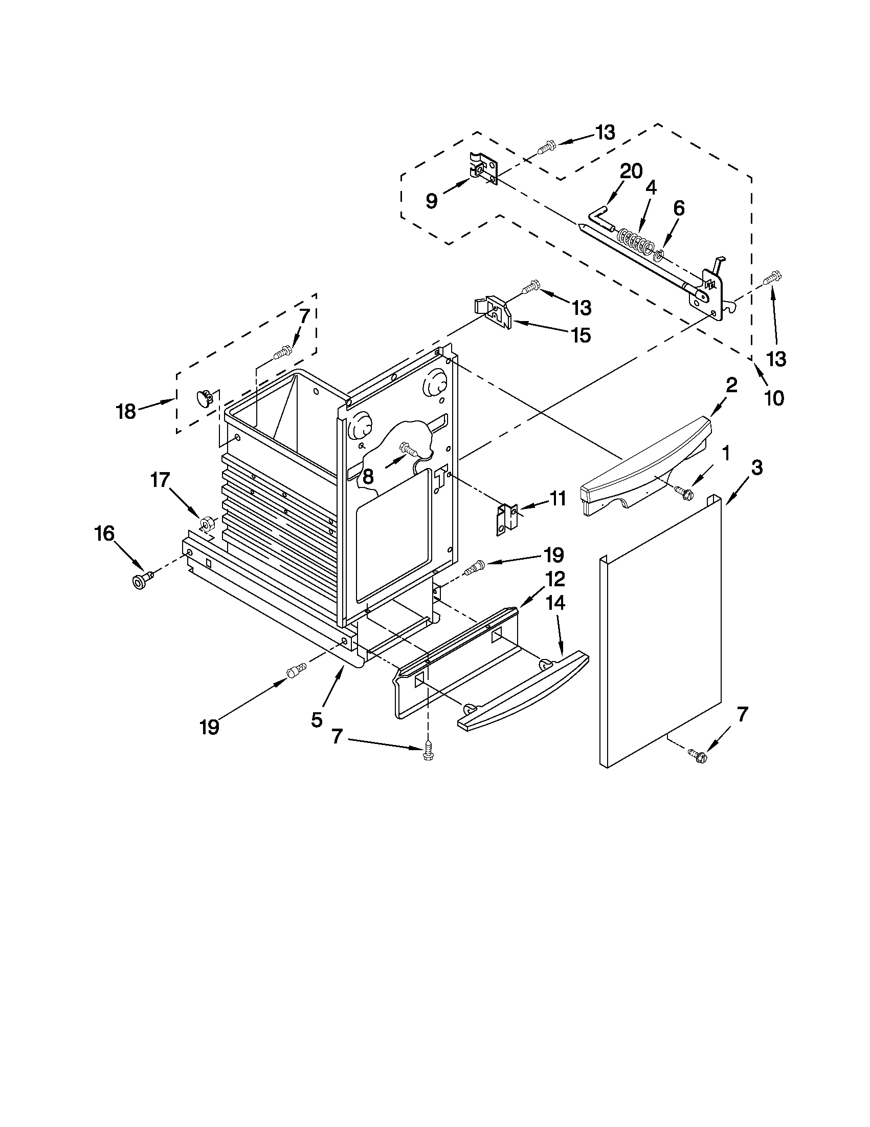 Container parts