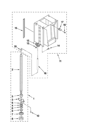 Powerscrew and ram parts