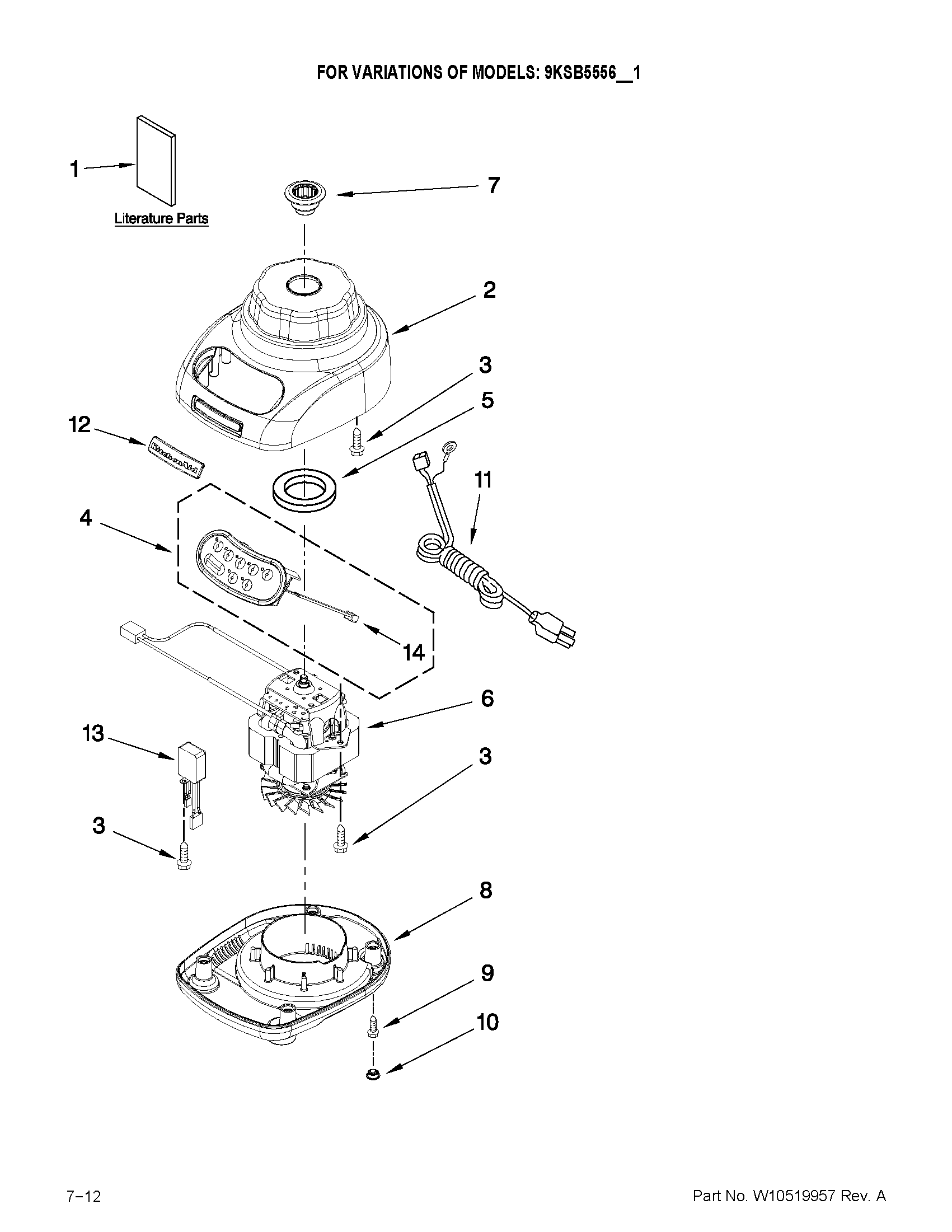 Unit parts