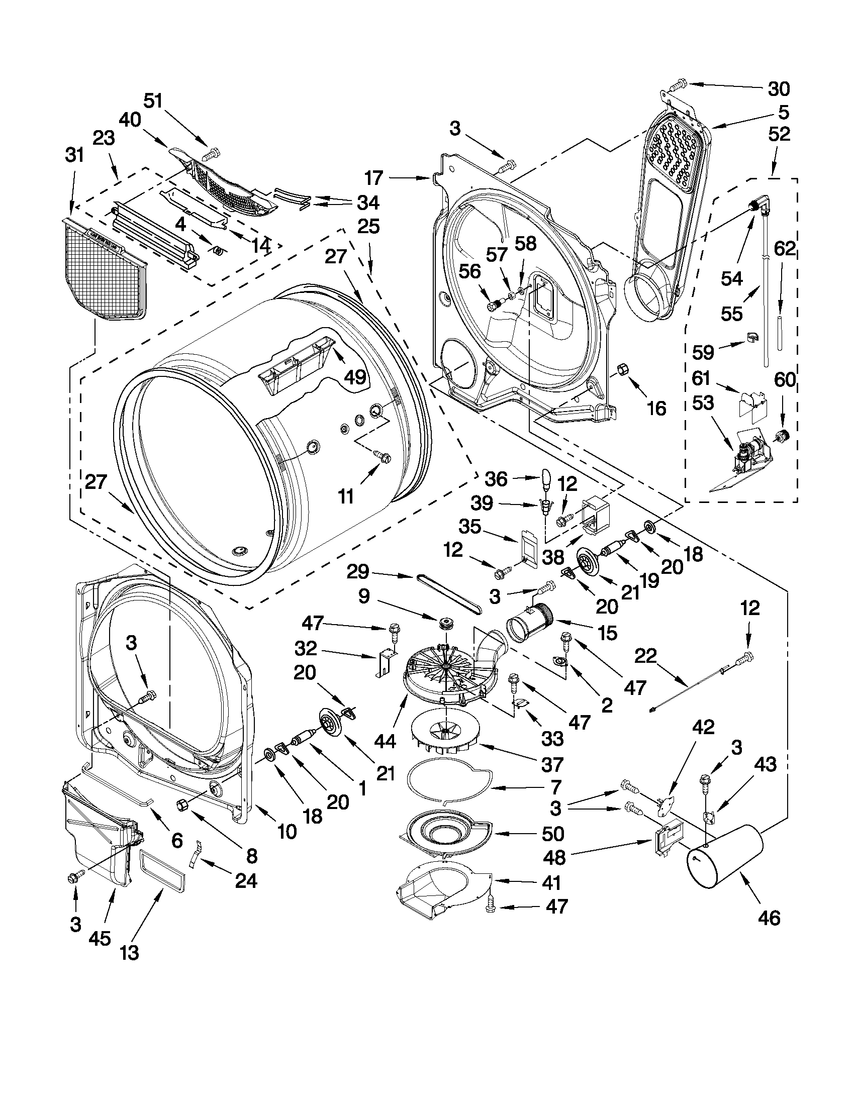 Bulkhead parts