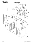 Top and cabinet parts