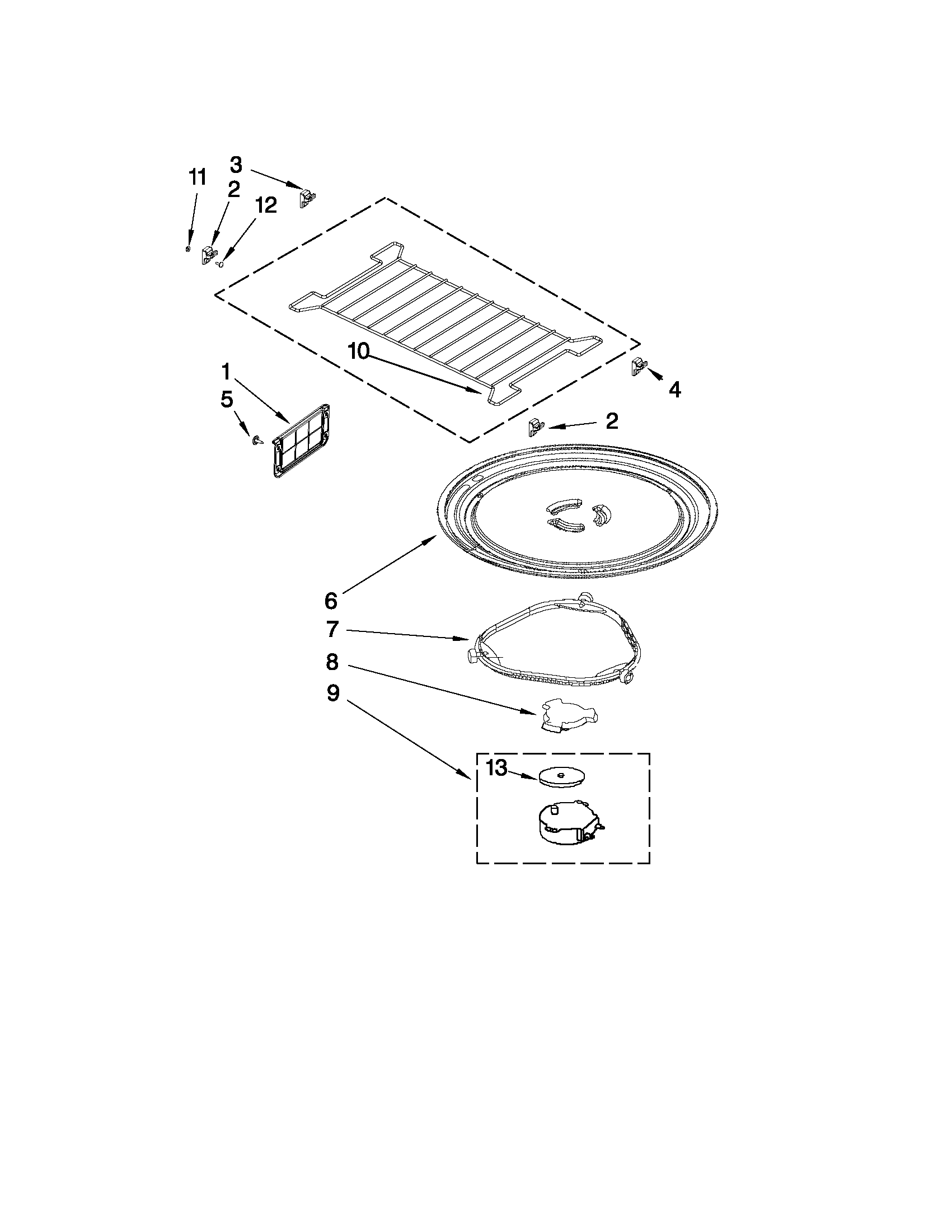 Turntable parts