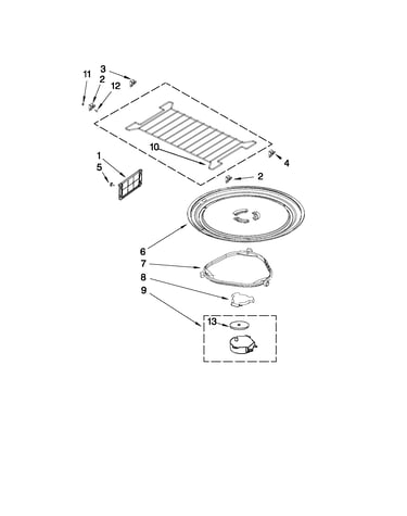 Turntable parts