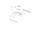 KitchenAid YKHMS2040WS1 cabinet and installation parts diagram