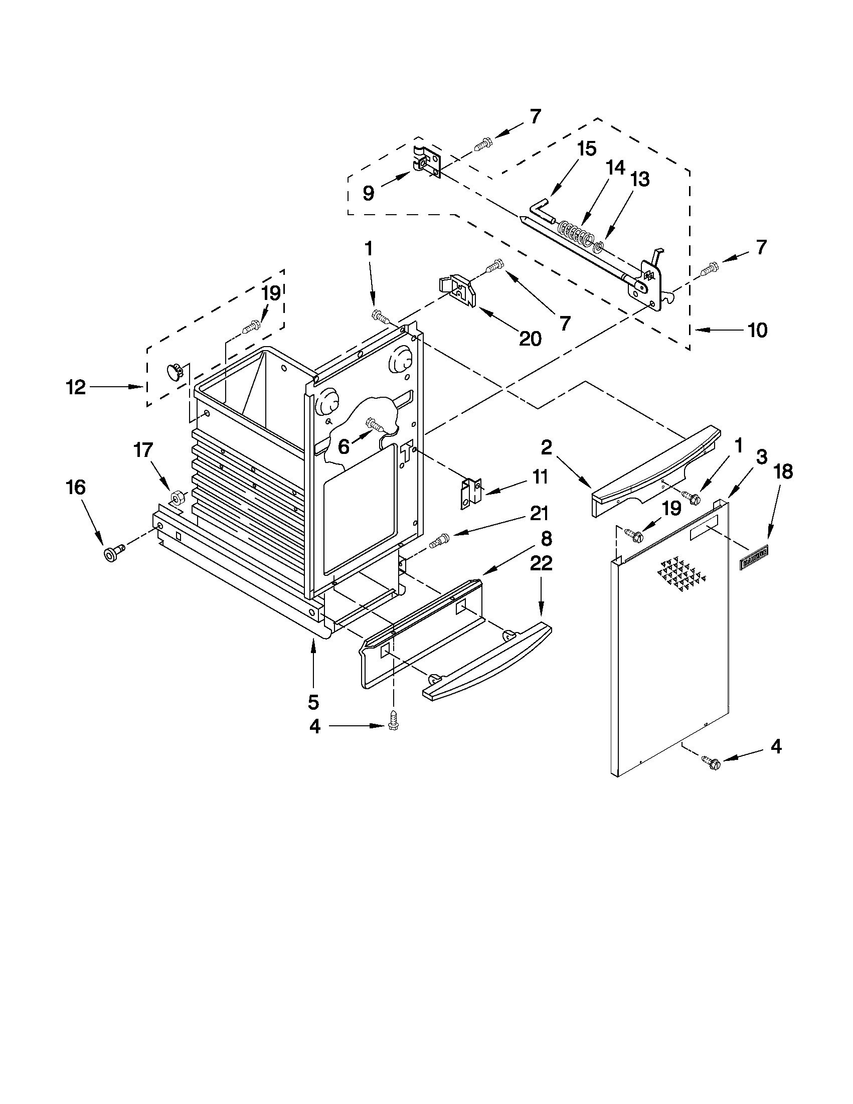 Container parts