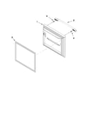 Freezer door parts