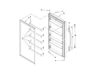 Whirlpool EV160NZTQ02 door parts diagram