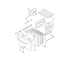 KitchenAid KDDO24CVX01 lower drawer parts diagram