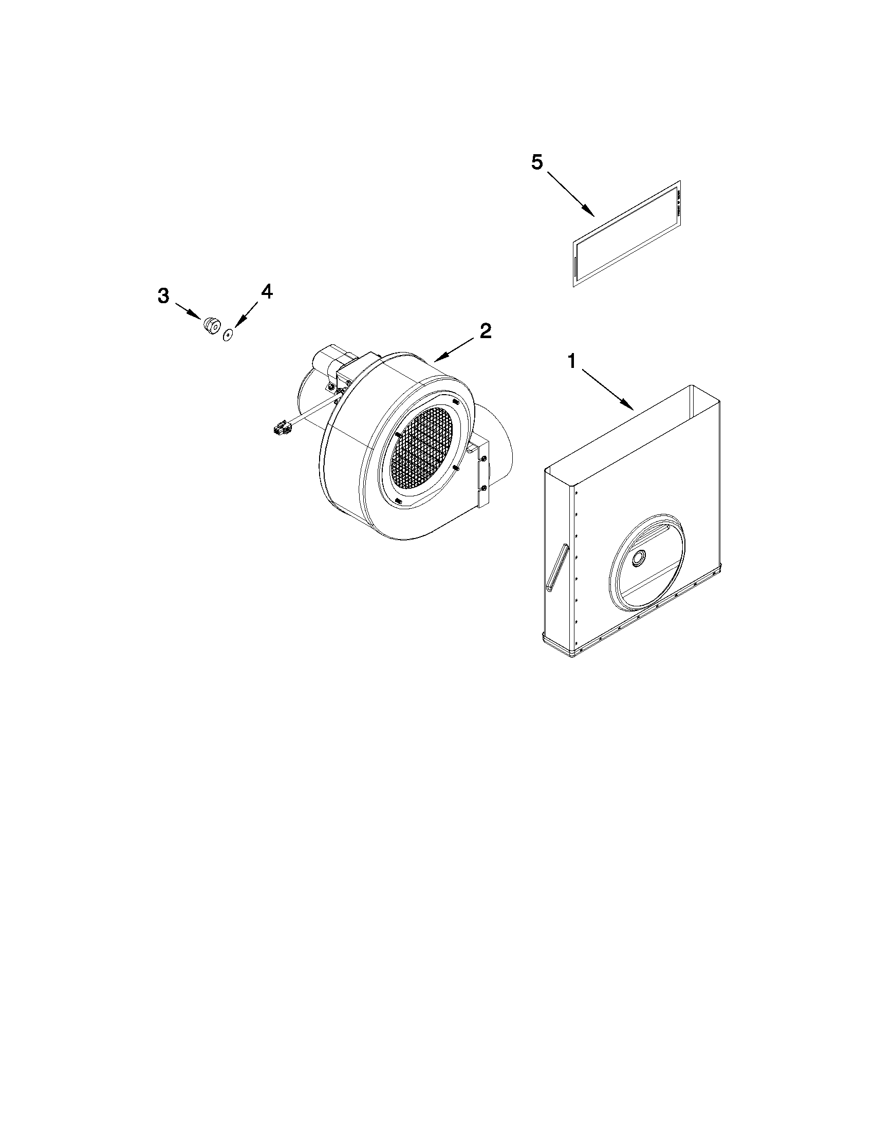 Blower unit parts