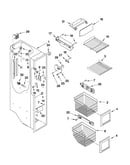 Freezer liner parts