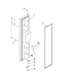 Freezer door parts