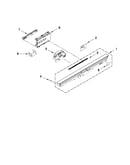 Control panel and latch parts