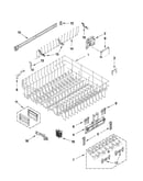Upper rack and track parts