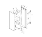 Maytag MSD2578VEB00 refrigerator door parts diagram